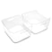 BINO Plastic Storage Bins XLarge 2 Pack Clear THE SOHO COLLECTION Pantry Organizers and Storage Containers Fridge Organizer Bins Kitchen Cabinet Organizer Medicine Cabinet Organizer Bin