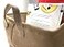 Pear Tree Essentials Cookbook and Recipe Storage Large Foldable Bin Burlap Kitchen Decor for Pantry