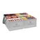 FREEZER SANITY The Original Chest Freezer Organizer Bins Stackable Storage Organizers Deep Freezer Dividers Handles HeavyDuty Waterproof 2 Pack Large 19x14x9