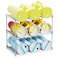 Yieach Larger Compartments Stackable Water Bottle Organizer for 40 oz Stanley Cup HolderYeti and Other Tumbler Organizer3 Tier Wine Rack and Waterbottle Storage Rack for Kitchen CabinetsCountertop