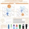Yieach Larger Compartments Stackable Water Bottle Organizer for 40 oz Stanley Cup HolderYeti and Other Tumbler Organizer3 Tier Wine Rack and Waterbottle Storage Rack for Kitchen CabinetsCountertop