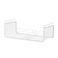 Janebert Expandable Under Shelf Basket Organizer Under Shelf Storage Hanging Baskets Under Cabinet for Pantry Kitchen Cupboard Desk Counter Bookshelf Space Saver Heavy Duty Slidein white 1 Pack