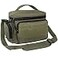 opux Tactical Lunch Box for Men Insulated Lunch Bag Leakproof Soft Military Cooler with Reinforced MOLLE Webbing Patch Panel Heavy Duty Lunchbox Pail for Work Construction Olive Medium 10 Cans