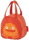 Skater Studio Ghibli Calcifer Bento Lunch Bag A DieCut Cotton Bag Compact Cute with Soft Sweat Material Perfect for Ghibli Fans Everyday Use