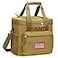 ATRIPACK Lunch Box for Men Tactical Lunch Bag MOLLE Webbing Leakproof Insulated Large Lunch Cooler Women Adult Meal with Adjustable Shoulder Strap Durable Lunch Pail Brown