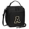 CLOUDWINGS Initial Insulated Lunch Bag for Boys Kids Back to School Gift Reusable Leakproof Lunch Box with Adjustable Strap for School Daycare Travel PicnicBlackA