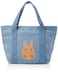 Skater KBCO3 Denim My Neighbor Totoro Ghibli Insulated Bag with Cork Pocket