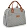 HOMESPON Insulated Lunch Bag for Women Men Adults Lunch Tote with Front Pocket Lunch Box Container Cooler Bag for Work Picnic Grey