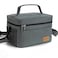 ONFAON Lunch Bag for MenWomen Insulated Reusable Lunch Box Leakproof Cooler Tote Bag Freezable with Adjustable Shoulder Strap for Office Work Picnic BeachGrey