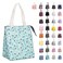 iknoe Insulated Lunch Bag for Women Adults 9L Foldable WideOpen Cooler Bag with Pockets Leakproof Portable for Picnic Office BeachShivering