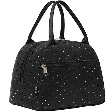 FlowFly Insulated Lunch Cooler Bag Tote Bag Organizer for WomenMen Dot