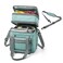 EXLIFBAG Lunch Box for Women Insulated Double Deck Lunch Bag for Adults Leakproof Cooler Lunchbox for Men with Adjustable Shoulder Strap Green