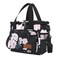 Femuar Lunch Bags for WomenMen Insulated Lunch Bag for Work Office Lunch Cooler Bag Leakproof Lunch Box with Adjustable Shoulder Strap Pink flower