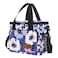 Femuar Lunch Bags for WomenMen Insulated Lunch Bag for Work Office Lunch Cooler Bag Leakproof Lunch Box with Adjustable Shoulder Strap Ink foral