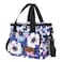 Femuar Lunch Bags for WomenMen Insulated Lunch Bag for Work Office Lunch Cooler Bag Leakproof Lunch Box with Adjustable Shoulder Strap Ink foral