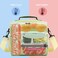 FlowFly Insulated Reusable Lunch Bag Adult Large Lunch Box for Women and Men with Adjustable Shoulder StrapFront Zipper Pocket and Dual Large Mesh Side PocketsLight Matcha