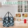 VLM Lunch BagLunch Box for Women MenReusable Insulated Lunch ToteSmall Leakproof Cute Lunch Cooler with High Capacity for WorkPicnicCamping
