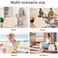 Carry bloom Lunch Box for Women Insulated Lunch Bag Cute Corduroy Lunchbag Reusable Lunchbox for Work 2 strawberry