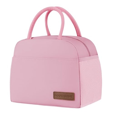 douyadady Lunch Bag WomenMen Lunch Box WomenMen pink