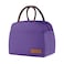 douyadady Lunch Bag WomenMen Lunch Box WomenMen Dark purple