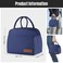 douyadady Lunch Bag WomenMen Lunch Box WomenMen Dark blue