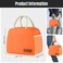 douyadady Lunch Bag WomenMen Lunch Box WomenMen orange