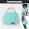 douyadady Lunch Bag WomenMen Lunch Box WomenMen Cyan