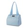 PackItR Freezable Hampton Lunch Bag Sky Blue Built with EcoFreezeR Technology Collapsible Reusable Zip Closure with Front Pocket and Shoulder Straps Designed for Fresh Office Lunches