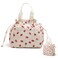 MEXS Lunch Bag for Women Reusable Drawstring Insulated Lunch Box StainResistant Large Cinch Closure Lunch Bags for Work Office