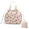 MEXS Lunch Bag for Women Reusable Drawstring Insulated Lunch Box StainResistant Large Cinch Closure Lunch Bags for Work Office