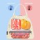 FlowFly Insulated Lunch Cooler Bag Tote Bag Organizer for WomenMen Beige