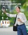 Capolo Lunch Box for Women Men AdultsInsulated Lunch Bag Leakproof Lunch Cooler Box with Removable Strap Cute Lunch Tote Bags Reusable Thermal Lunchbox for School Work PicnicSmallBlack