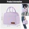 douyadady Lunch Bag WomenMen Lunch Box WomenMen Lavender