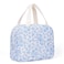 BBIQI Cute Lunch Bag for Women Floral Quilted Lunch Tote Insulated Leakproof Lunch Box Reusable Cooler for Work Picnic