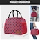 douyadady Lunch Bag WomenMen Lunch Box WomenMen Dark blueRed Checkerboard