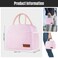 douyadady Lunch Bag WomenMen Lunch Box WomenMen PinkWhite Grid