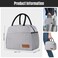douyadady Lunch Bag WomenMen Lunch Box WomenMen BlackWhite Grid