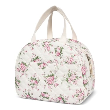 honitty Lunch Box for WomenCute Lunch Tote BagReusable Insulated Lunch BoxLarge Capacity Cooler Bag with Compartments for Work Picnics or Travelling