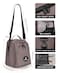 Sports rabbit Insulated Lunch Bag for MenCompatible with 3040OZ Handle Straight BottlesLeakproof Cooler Tote WaxCoated Oxford Adjustable StrapPerfect for Work Travel Picnics Coffee Brown