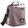 Sports rabbit Insulated Lunch Bag for MenCompatible with 3040OZ Handle Straight BottlesLeakproof Cooler Tote WaxCoated Oxford Adjustable StrapPerfect for Work Travel Picnics Coffee Brown