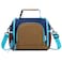 VASCHY Lunch Bag for Kids Boys Cute Reusable Insulated Large Lunch Box Container for Daycare School Kindergarten Preschool Brown Navy