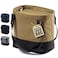 Bentoheaven Insulated Lunch Tote for Work Durable Materials Variable StrapHandle Wide Opening Cooler Lunch Bag for Women Men Fits all major Bento Lunch Boxes and Other Containers Beige