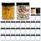 Encheng 8 OZ Glass Jars with Metal LidsClear Round Empty Candle Jars with Airtight LidsSmall Mason Canning Jars for FoodCandleHoneyCandy30 Pack