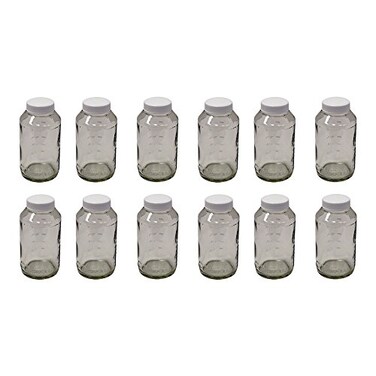 Preval 269 Glass Jar 6Ounce 12 JARS