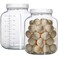 Galssmagic 1 Gallon Glass Jar with Lids2 Pack Super Wide Mouth Large Mason Jars 128 ozGlass Gallon Jugs Storage Container for Sun TeaKombuchaStoringCanning