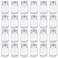 GPK4ALL 2oz Mason Jar with Silver Lid for Honey Jam Spice Pack of 24 Sets