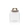 Sweejar Glass Jars for Laundry Room Organization HalfGallon Laundry Pods Container Glass Food Storage Jars with Airtight Lid 1 Pack Hand Lid