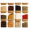 HHMJSM 12 Pcs Square Glass Spice Jars with Natural Bamboo Lids 5oz Airtight Herb Containers with 148 Waterproof Minimalist Spice Labels Preprinted Empty Small Seasoning Jars for Kitchen Pantry