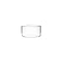 KINTO 25761 SCHALE Glass Case 39 x 22 inches 100 x 55 mm Clear