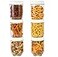 11 Hoa Kinh Hoa Kinh Glass Overnight Oats Jars with Lids 20oz 6Pack Leak Proof Small Stackable Jars Kitchen Canisters for Overnight Oats Cereal Clear Empty Glass Jar with Lids for KitchenWhite 6Pack